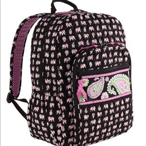 Vera Bradley Elephant Prink Backpack